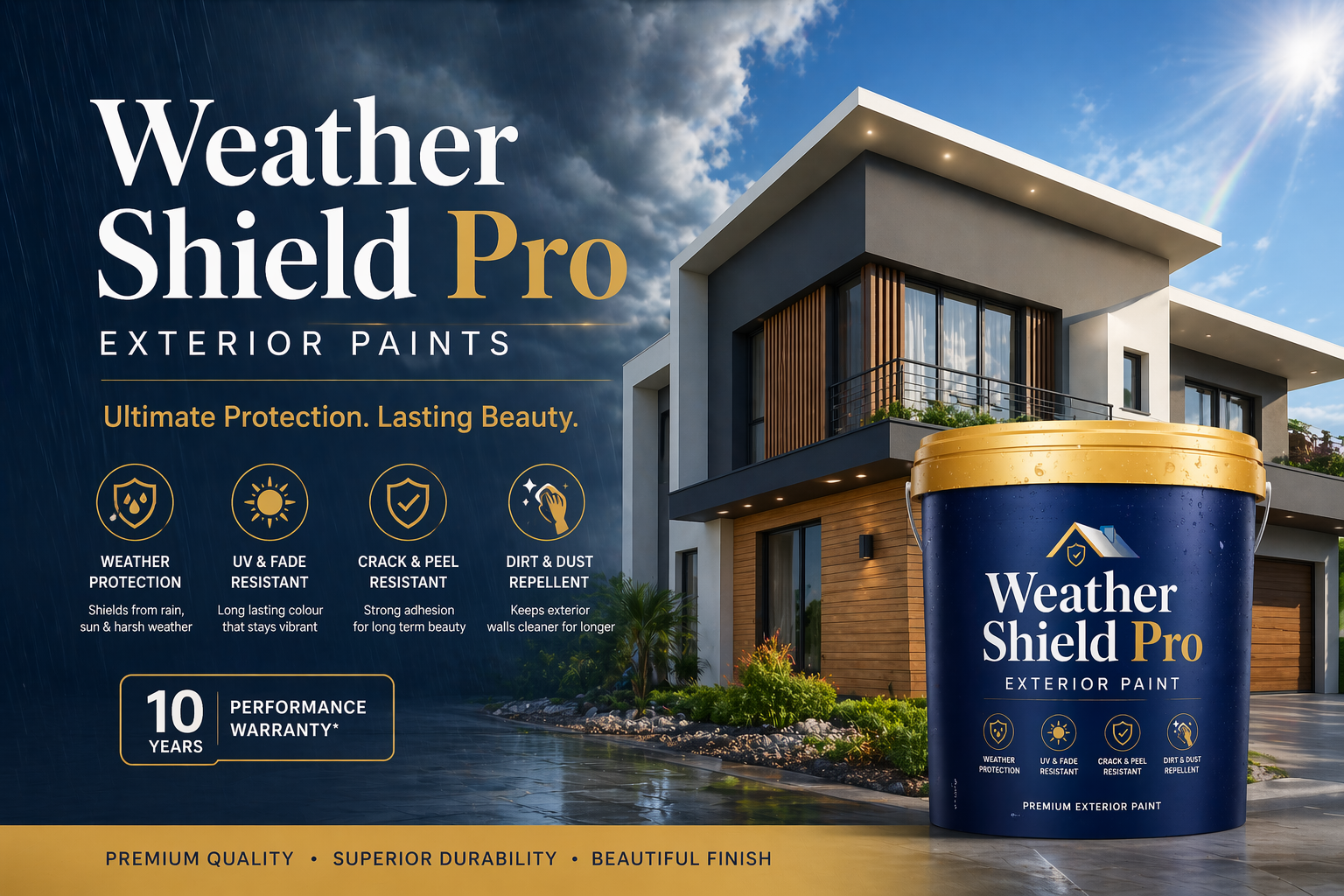 Weather Shield Pro exterior wall paint