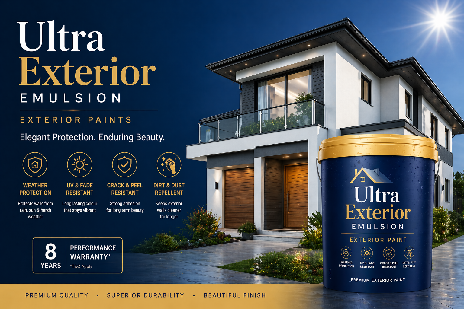 Ultra Exterior Emulsion wall paint