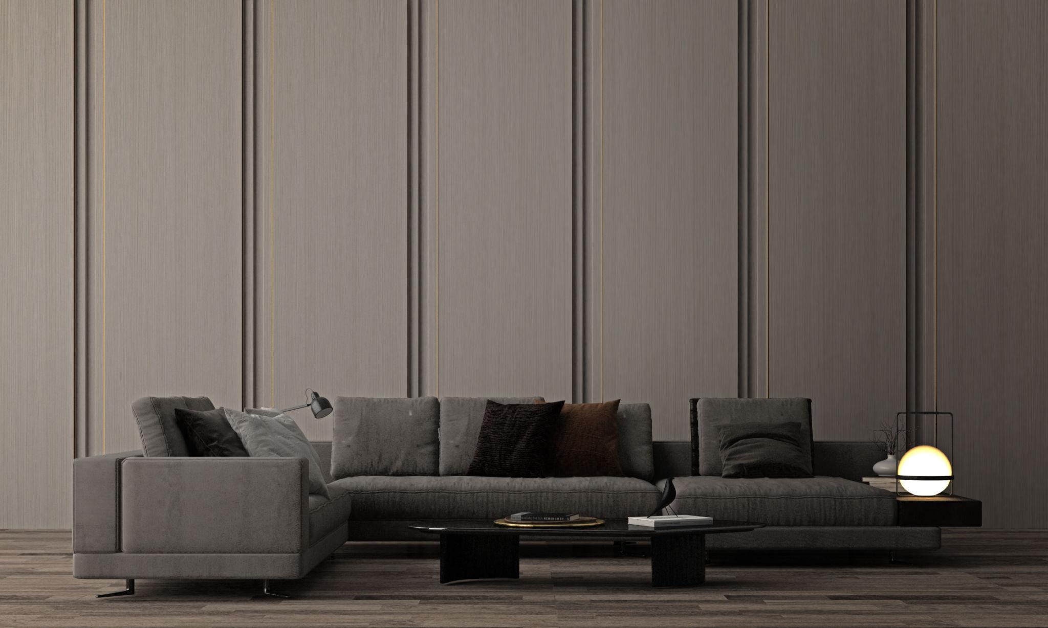 Designer textured wall finish