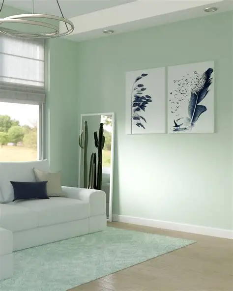 Green Interior Wall Color