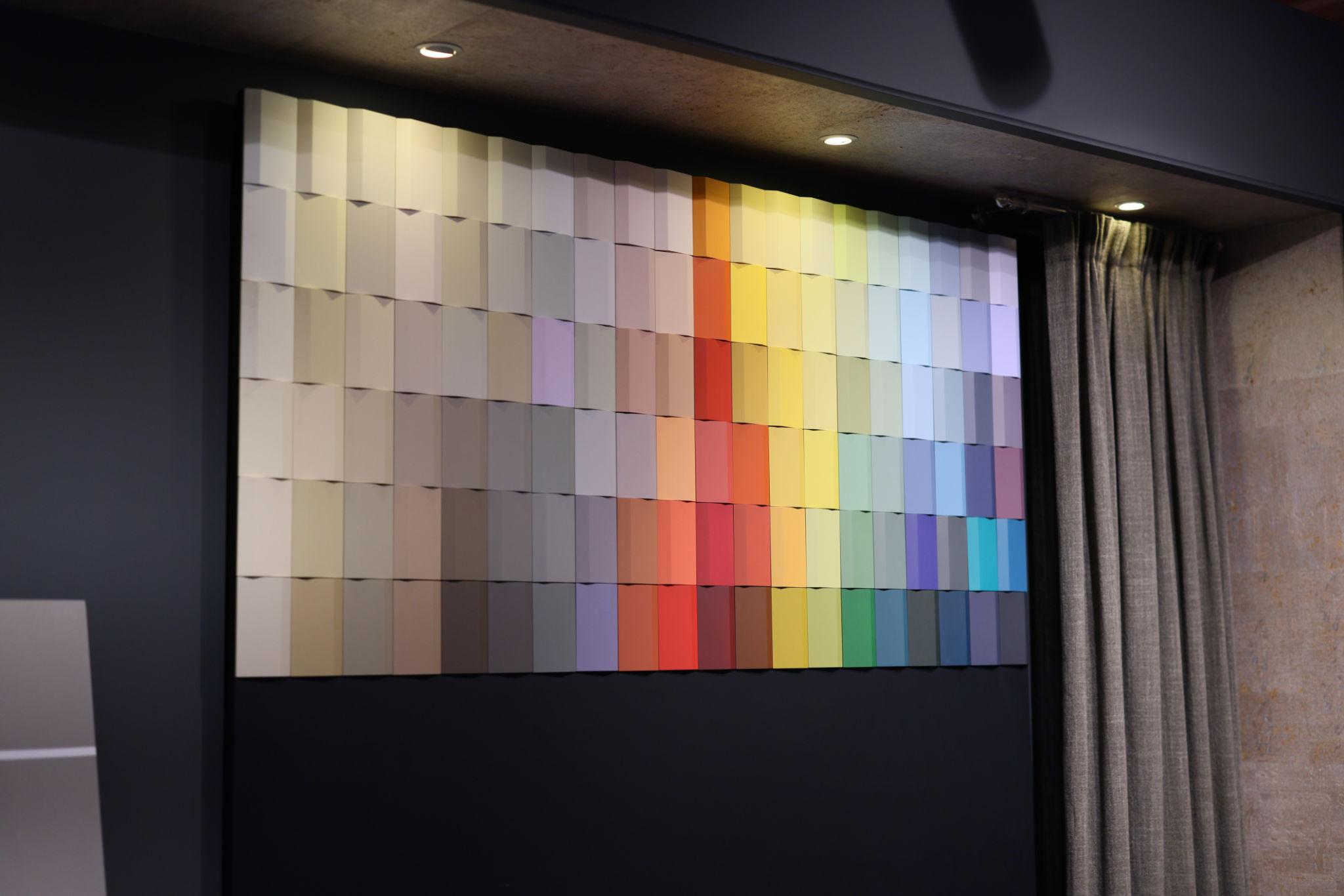 Wall color shades and paint combinations